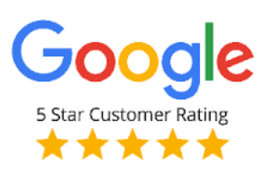 Google 5 star rating.